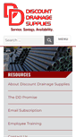 Mobile Screenshot of discountdrainageohio.com
